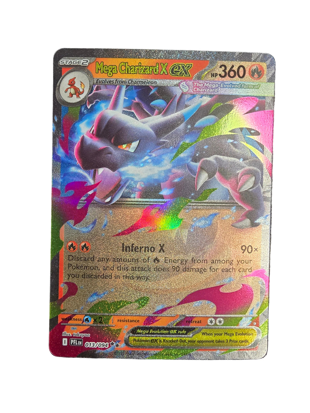 013/094 Mega Charizard X ex ENG