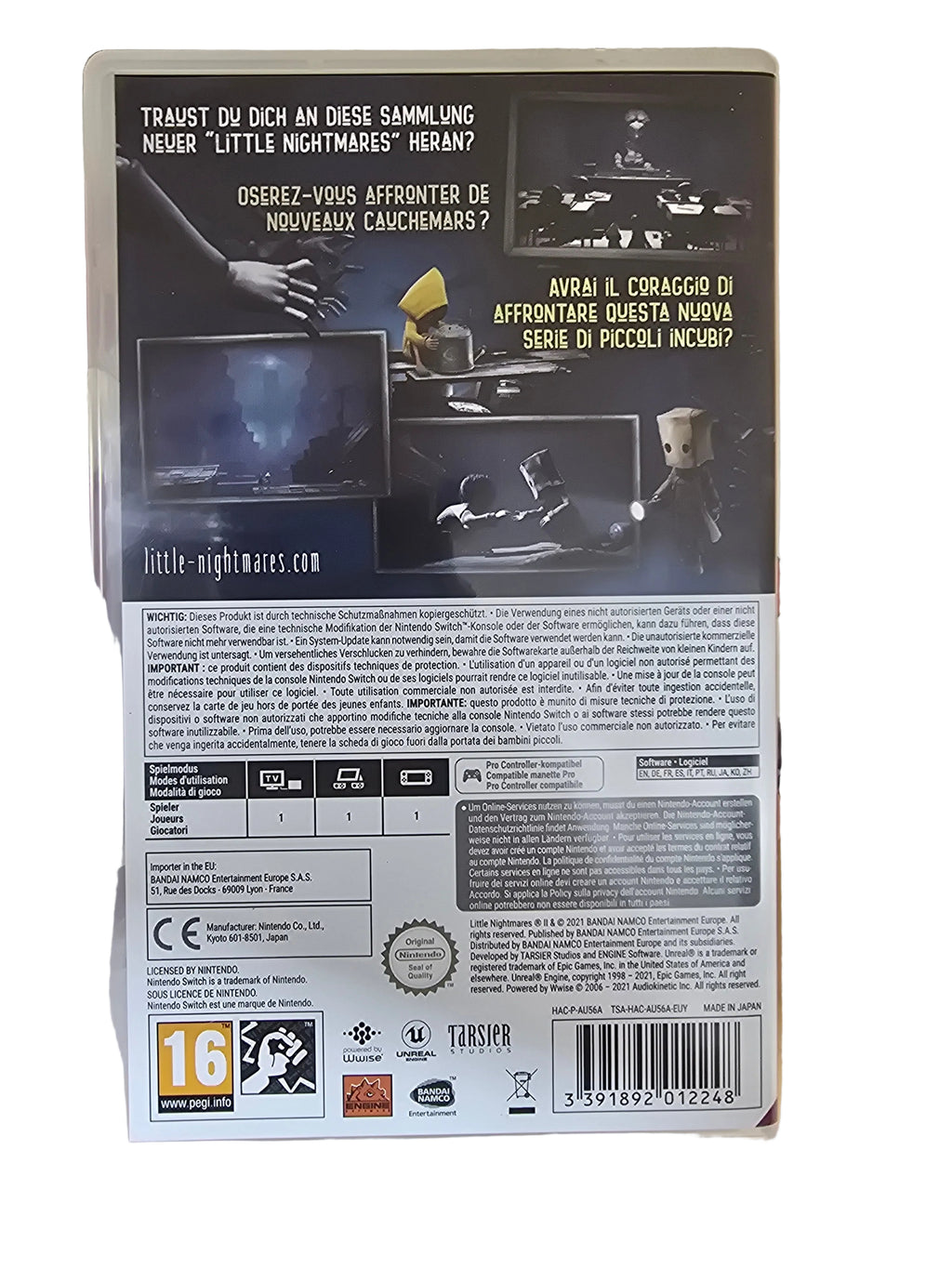 Little Nightmares II SWITCH