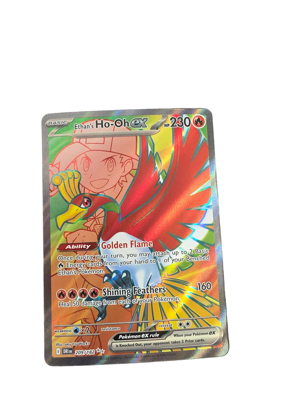 209/182 Ethan's Ho-oh ex EN
