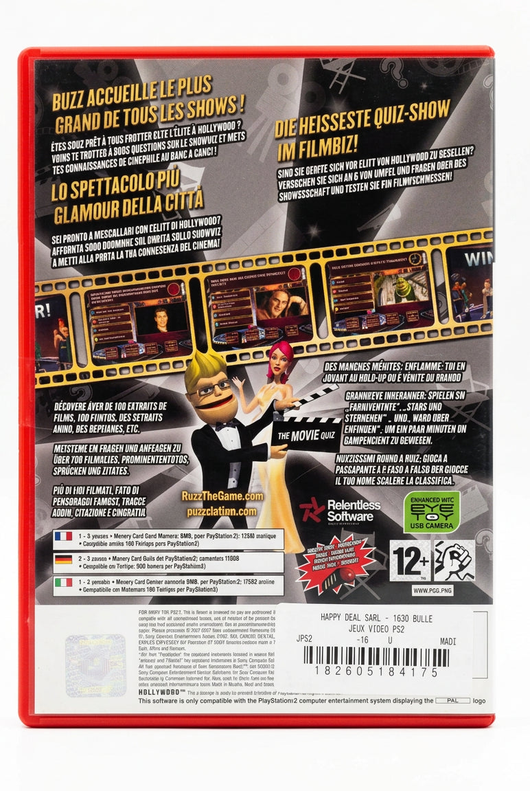 Buzz! : The Movie Quiz PS2