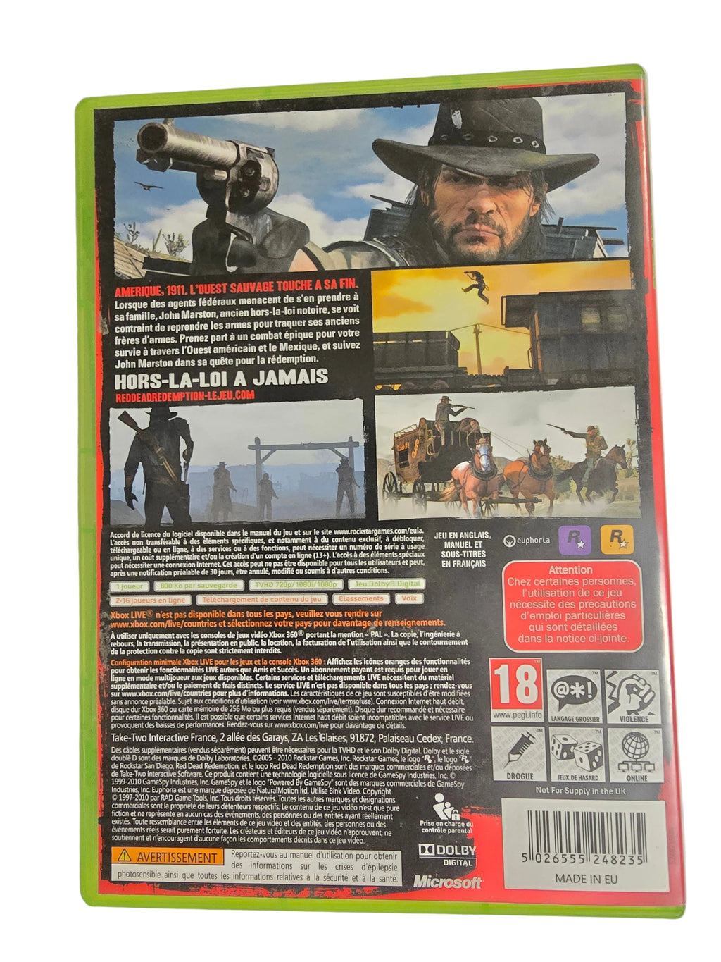 Red Dead Redemption X360