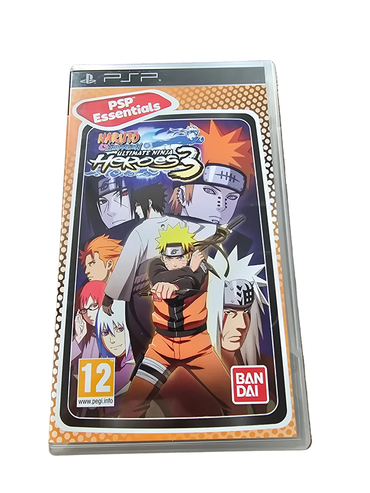Naruto Shippuden Ultimate Ninja Heroes 3 (espagnol) Essentials PSP