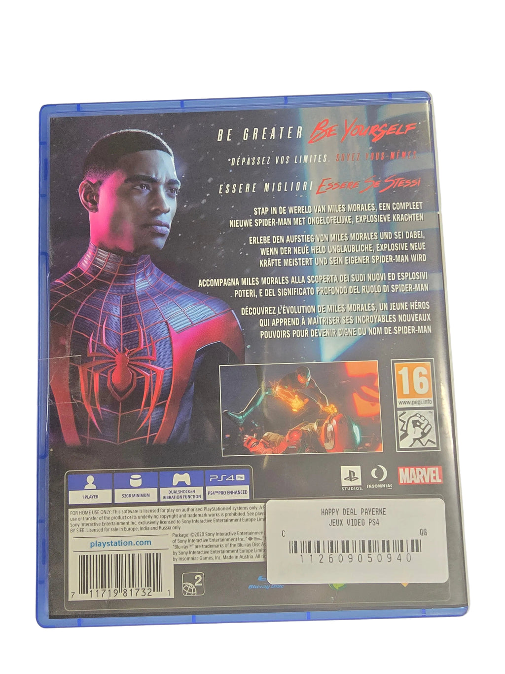 Spider-Man Miles Morales PS4