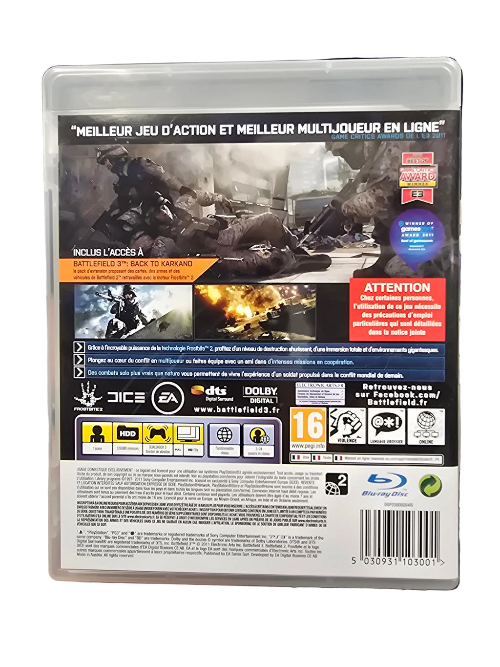 Battlefield 3 Limited Edition JPS3
