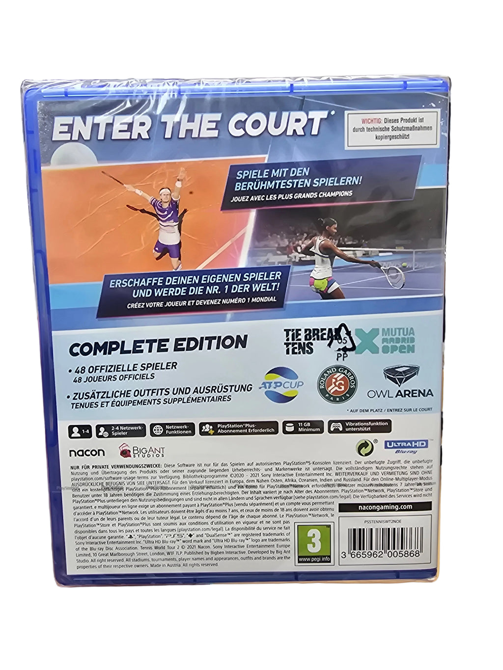 Tennis World Tour 2 (neuf) PS5