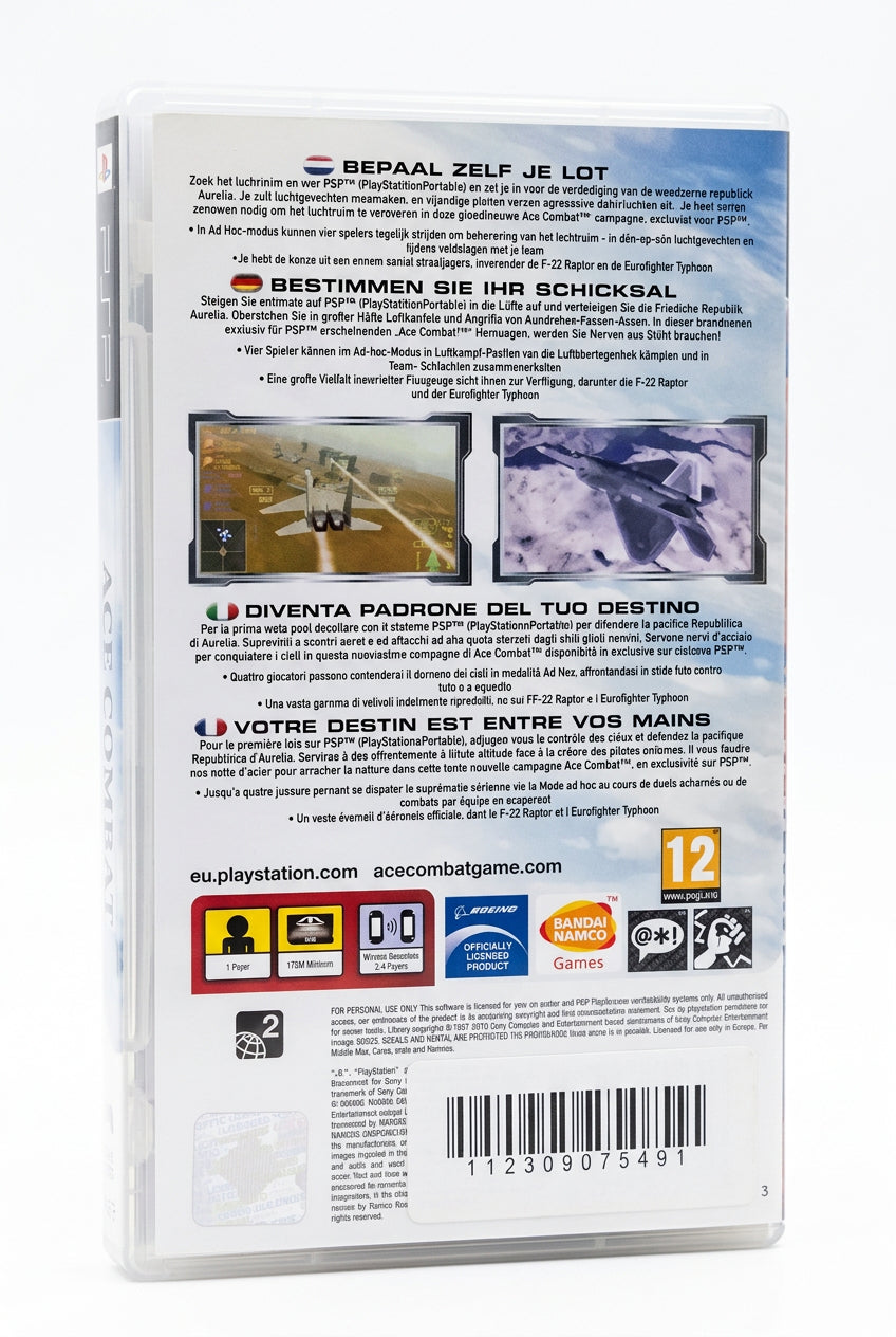 Ace Combat X Skies Of Deception Essentials PSP